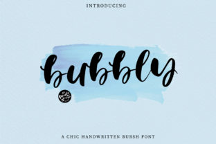 Bubbly: A Stylish Script Font for Bold Branding