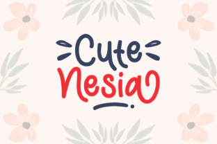 Cute Nesia: A Handwritten Font That Makes Your Brand Feel Human