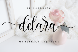 Delara: A Script Font That Elevates Digital Branding