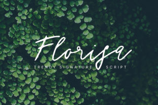 Florisa: A Hand-Lettered Script Font That Elevates Digital Branding