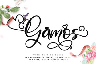 Gamos: A Script Font for Editorial Elegance