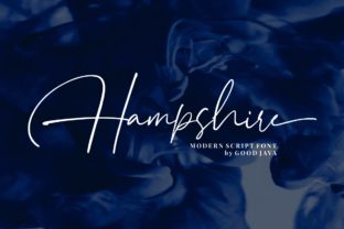 Hampshire: A Script Font That Elevates Your Craft