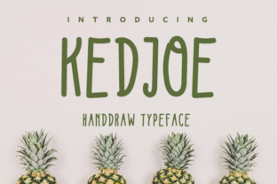 Kedjoe: A Handwritten Font That Adds Personality to Digital Design