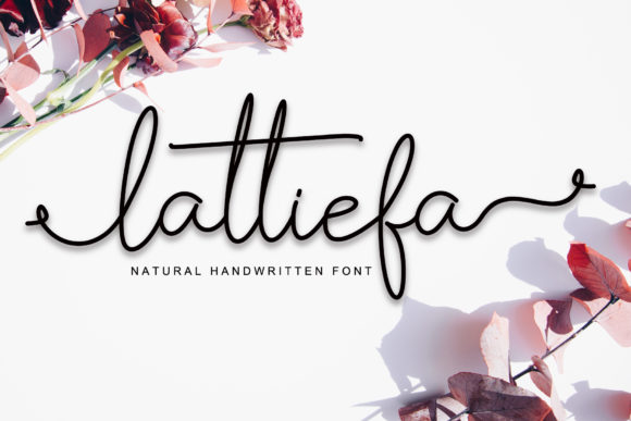 Lattiefa: A Script Font That Elevates Digital Branding
