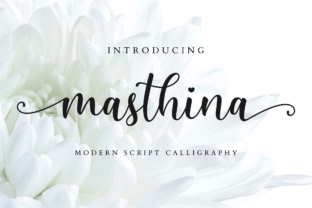 Masthina: A Warm, Bouncy Script Typeface for Editorial Charm