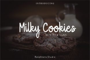 Milky Cookies: A Sweet, Polished Script Font for Small Business Branding