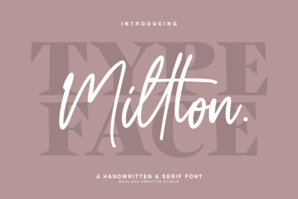 Millton Duo: A Font Pair for Web Design Excellence