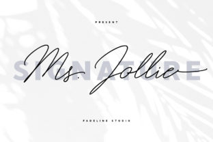 Ms. Jollie: A Luxurious Script Font for Polished Branding
