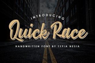 Quick Race: The Font That Elevates Your Brand
