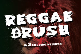 Reggae Brush: A Vibrant Script Font for Editorial Design