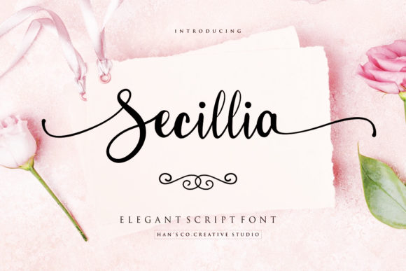 Secillia: A Font That Elevates Your Craft Projects