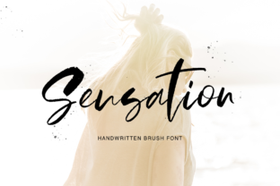 Sensation: A Versatile Script Font for Editorial Design