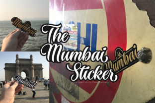 The Mumbai Sticker: A Bold Handwritten Font That Actually Works