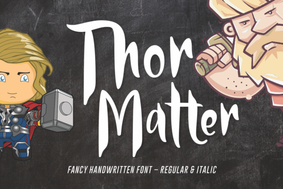 Thor Matter: A Font That Elevates Your Brand