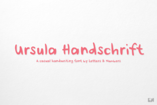 Ursula Handschrift: A Friendly, Human Script Font for Digital Brands