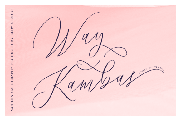 Way Kambas: A Font That Breathes Life Into Branding