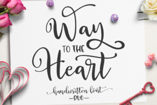 Way to the Heart Duo: A Font That Speaks Volumes