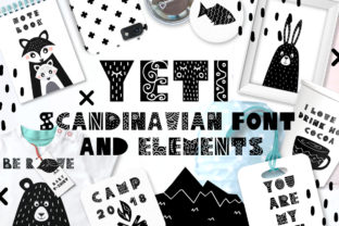 Yeti: A Playful Script Font for Digital Design